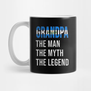 Grand Father Salvadoran Grandpa The Man The Myth The Legend - Gift for Salvadoran Dad With Roots From  El Salvador Mug